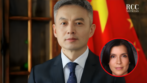 Embajador chino tilda de injerencia declaraciones de Leah Campos