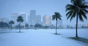 Frente frío podría traer nieve al centro de Florida este fin de semana