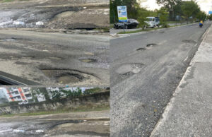 Reclaman reparación de la calle Penetración en la Jacobo Majluta, en SDN