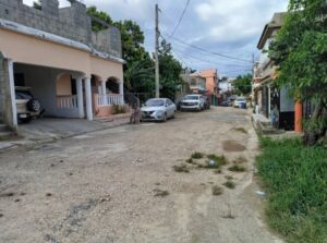 El arreglo de las calles de Villa Martina en Villa Mella demanda un residente en ese sector