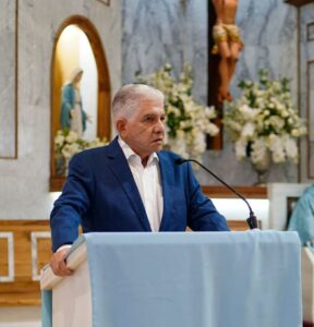 Eduardo Estrella reafirma valores y principios del Partido Dominicanos por el Cambio en 16 aniversario