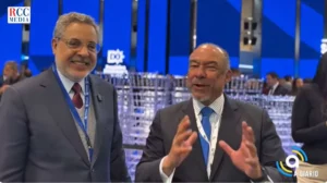 Cristhian Jiménez y Pablo McKinney informan RD logra negocios turísticos por más de 856 mil millones en Fitur 2026