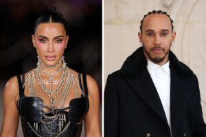 Familia de Kim Kardashian respalda su acercamiento a Lewis Hamilton
