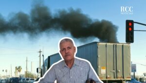 ¿Están funcionando los controles a camiones que emiten humo en RD?