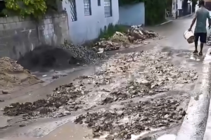 Residentes de Los Frailes anuncian protestas por falta de asfaltado