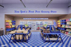 NY tendrá su primera tienda de comestibles gratuita, llamada “The Polymarket”