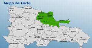 COE amplía alerta verde en cinco provincias por sistema frontal
