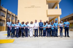 Abinader inaugura liceo en Las Yayas de Viajama con capacidad para más de 595 estudiantes