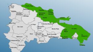 COE amplía alerta verde en 10 provincias por vaguada este 14 de febrero
