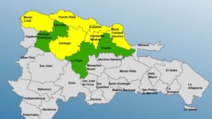 COE incrementa las alertas por sistema frontal: 6 provincias en amarilla y 4 en verde