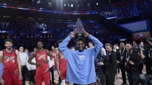 Anthony Edwards se corona MVP del All-Star en un duelo EE.UU. vs. el mundo
