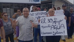 Aumenta el clamor por agua potable en el sector 30 de Mayo