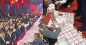 Empresario chino sorprende al repartir 26 millones de dólares en efectivo entre sus empleados