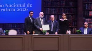 Pedro Vergés es galardonado con el Premio Nacional de Literatura 2026