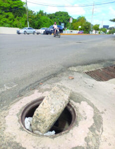 Más de 24 millones de pesos invertidos en tapas de alcantarillado en Santiago