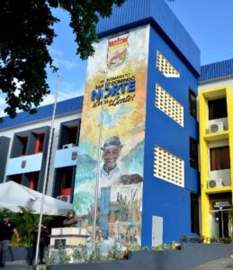 Extrabajadores de la Alcaldía de SDN protestan por el pago de prestaciones laborales