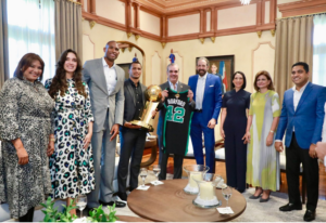 Al Horford agradece a Abinader y Kelvin Cruz por techado “La Tribu de Quisqueya”