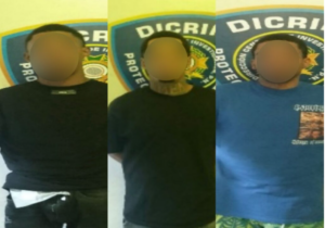PN ocupa arma ilegal y detiene a tres hombres durante allanamiento en La Vega