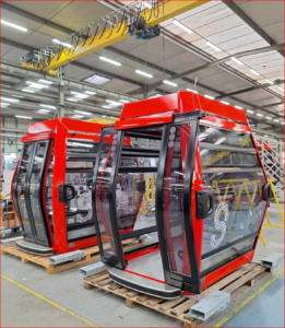 Avanza construcción del Teleférico de Santo Domingo Oeste; cabinas ya están en fabricación