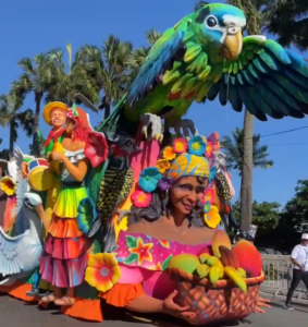 Ministro de Cultura destaca creatividad y transmisión de valores en apertura del Desfile Nacional de Carnaval 2026