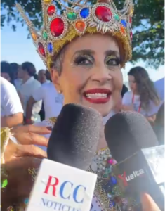 Zoila Luna, reina nacional del Carnaval destaca participación de la juventud y niñez