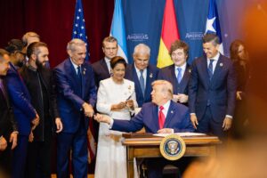 Abinader participa en proclamación para crear coalición militar contra cárteles del narcotráfico