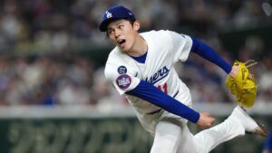 Sasaki muestra mejoría en su primera salida con Dodgers