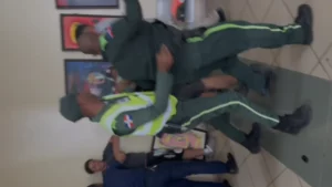 Agentes de Digesett resultan heridos en enfrentamiento en aeropuerto del Cibao