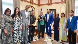 Al Horford agradece al presidente Abinader por el techado multiuso en La Romana