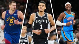 Gilgeous-Alexander, Jokic y Wembanyama, finalistas al MVP de la NBA