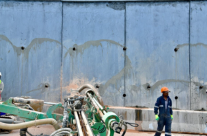 MOPC interviene paso a desnivel de Tiradentes con 27 por mantenimiento estructural