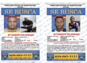 PN activa búsqueda de dos prófugos vinculados a homicidios en Santiago