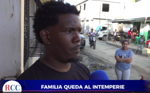 Familia de Arroyo Bonito sobrevive de milagro a inundaciones en Manoguayabo