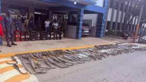 Policía elimina 142 mofles y confisca bocinas en Constanza