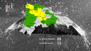 ¡ATENCION! COE eleva alertas por lluvias en varias provincias ante incidencia de vaguada