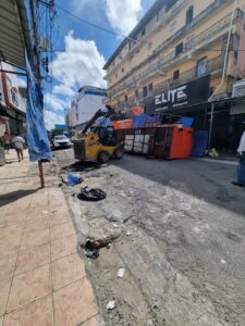 Alcaldía recupera espacios en Duarte y París