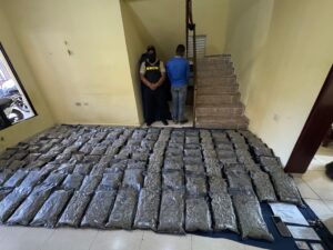 Ejército y DNCD incautan 151 paquetes de marihuana sintética en Azua