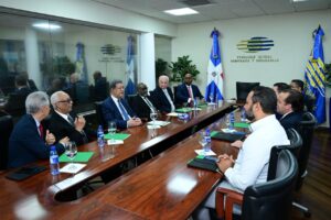 Leonel Fernández recibe comisión del Gobierno dominicano