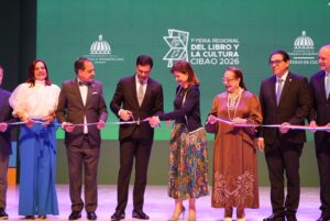 Raquel Peña encabeza inauguración de la Feria Regional del Libro y la Cultura Cibao 2026 en Santiago