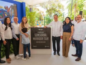 Banco Popular y ADN inauguran Parque Sensorial Mirador Sur