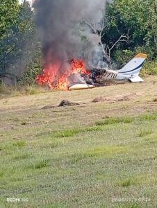 Avioneta se accidenta en Dajabón y deja dos heridos