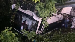 Ascienden a 36 el numero de personas heridas en accidente ocurrido en la carretera del Nordeste