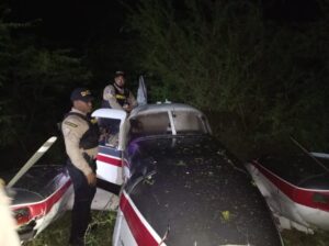 Avioneta se precipita en La Romana y sus dos tripulantes sobreviven