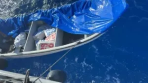 Incautan una tonelada de cocaína en operación marítima en México