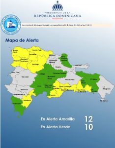 COE mantiene alertas por lluvias y riesgo de inundaciones