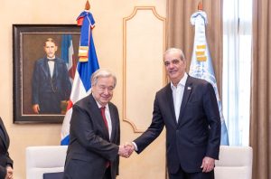 António Guterres agradece apoyo de RD y afirma que la seguridad en Haití es una prioridad
