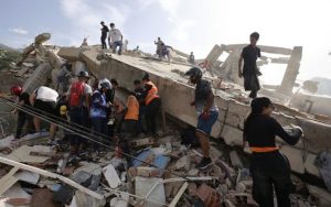 Venezuela eleva a 1,719 los muertos por los terremotos
