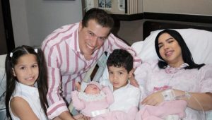 Yubelkis Peralta anuncia el nacimiento de su tercera hija, Aurora Victoria